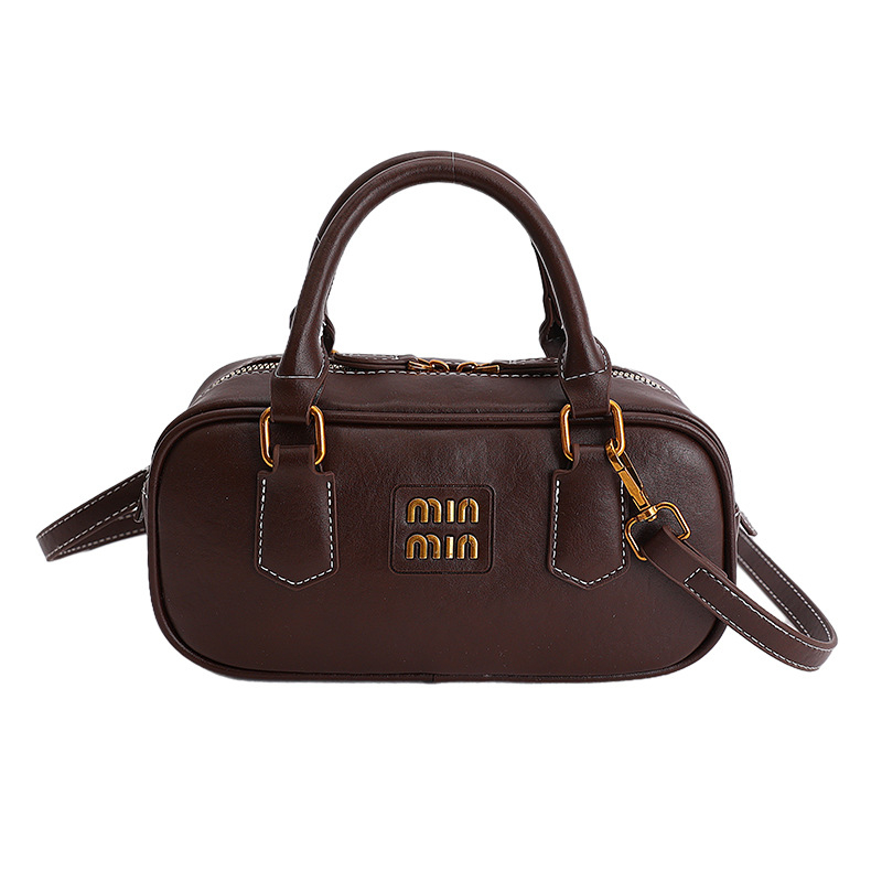 Boston PU anyagból készült kis négyzet alakú crossbody táska nőknek, texturált, utcai stílus