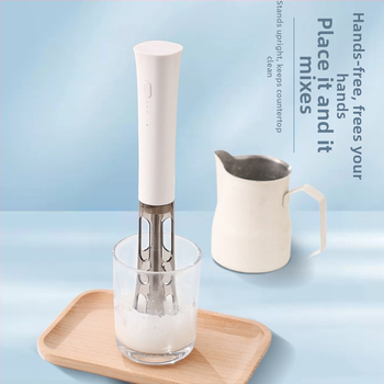 Spumator electric portabil de lapte pentru cafea și amestecător de ouă