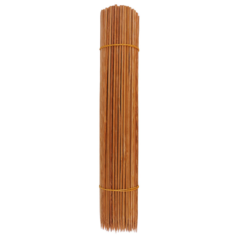 Karbonski bambus ražnjići, izuzetno tvrdi, promjer 3,0 mm, duljina 30 cm, jednokratni za roštilj