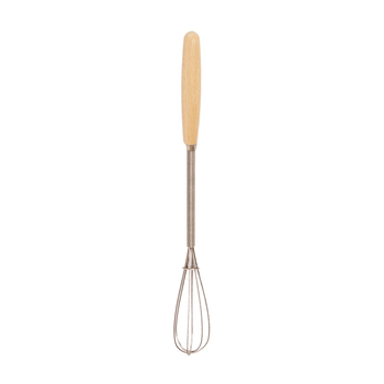 Bețișor de ouă manual cu mâner din lemn, mini mixer, oțel inox, utilizare casnică, stil japonez