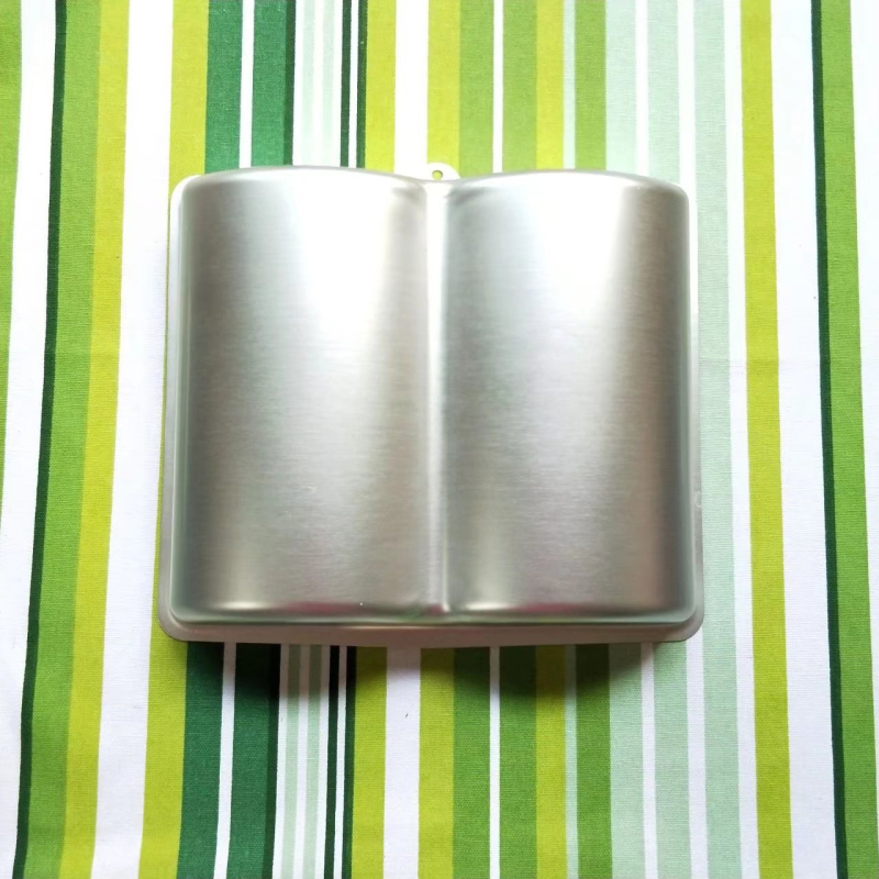 Unelte de coacere din aluminiu anodizat: formă în formă de carte, tavă de copt din aluminiu, matriță pentru prăjit cu design desen animat, mini creativ