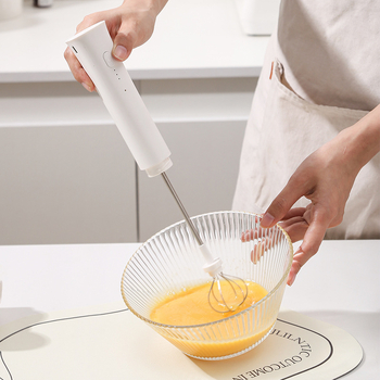 Frother electric de mână pentru cafea, mixer pentru lapte, compact pentru bucătărie