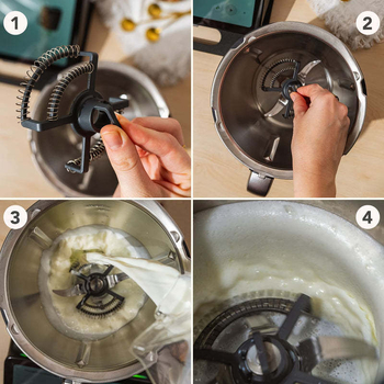 Accesoriu pentru spumarea laptelui pentru Thermomix TM31 TM5 TM6 TM7