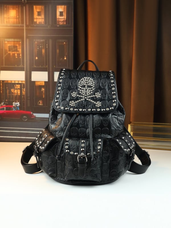 2025 Halloween ruksak s dijamantnim nitima, unisex, velika zapremina, gradski stil