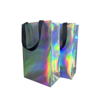 Genți de cadouri din hârtie cu imprimare laser și logo, pungi personalizate din hârtie specială pentru îmbrăcăminte