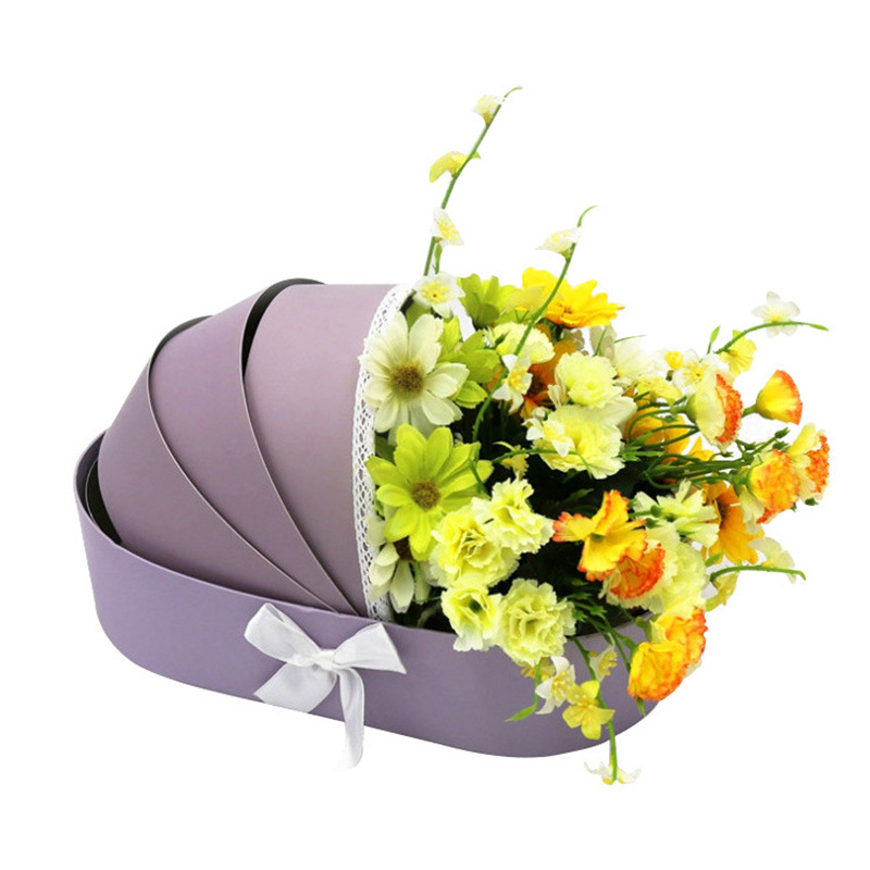 Cutie creativă cu flori pentru pătuțul bebelușului, buchet de săpun – cutie cadou elegantă