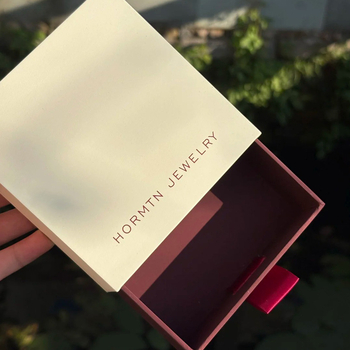 Cutie cadou în stil carte cu sertar, din carton ondulat, ambalaj colorat, personalizare logo