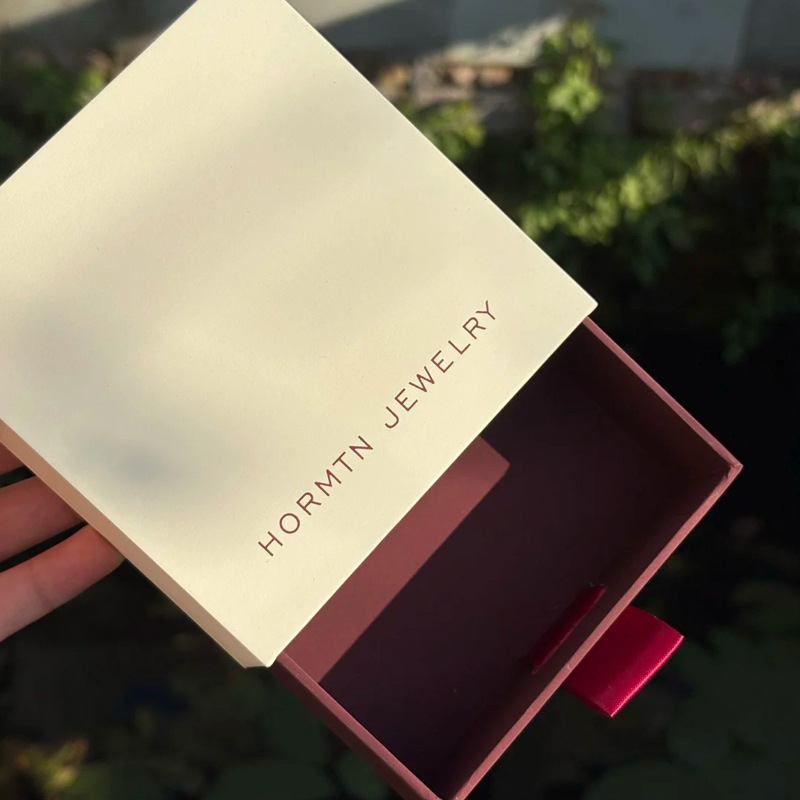 Cutie cadou în stil carte cu sertar, din carton ondulat, ambalaj colorat, personalizare logo