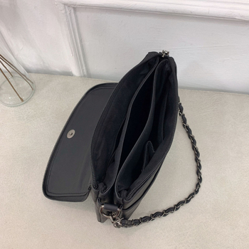 Retro punk ulična torbica preko ramena sa skeletom, PU koža i nite – crossbody za žene, Halloween