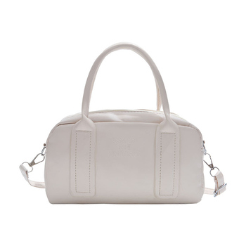 Ženska ljetna PU torba, bowling stil, mala crossbody torba sa zipom, Boston torba za rame za svakodnevnu uporabu