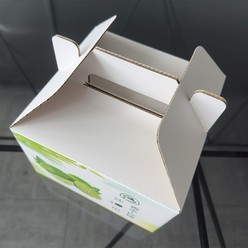 Cutii portabile din carton ondulat pentru fructe, imprimare color la comandă, ambalaje alimentare, cutii colorate premium și cutii cadou, realizate după designul dumneavoastră