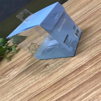Cutie blister PVC transparent pentru papetărie, cutie PET transparentă colorată, cutie din plastic pentru cadouri