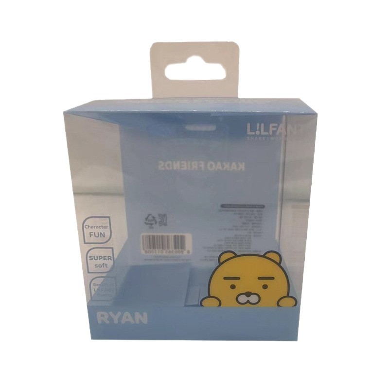 Cutie blister PVC transparent pentru papetărie, cutie PET transparentă colorată, cutie din plastic pentru cadouri
