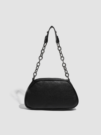 Moderna retro crossbody torbica s lancem, mala PU koža