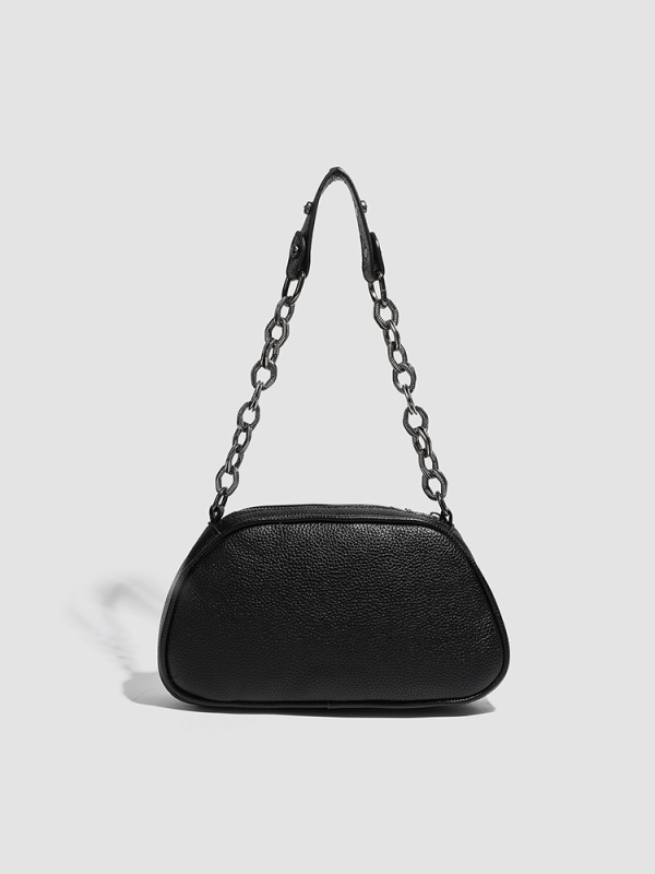 Moderna retro crossbody torbica s lancem, mala PU koža