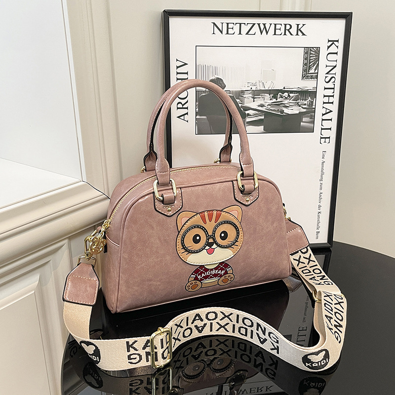 Katie Bear 2025 ženska torbica s velikim kapacitetom, torba za rame i crossbody s dizajnom medvjedića