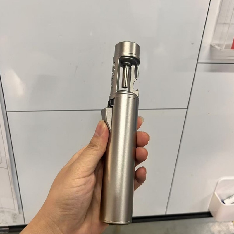 SG013 Aprindător antivânt pentru trabucuri, cu pistol de spray portabil, pentru grătar în aer liber și deschizător de sticle