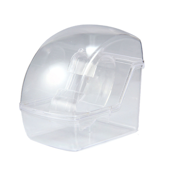 Cutie transparentă pentru ceasuri cu capac acrilic monobloc
