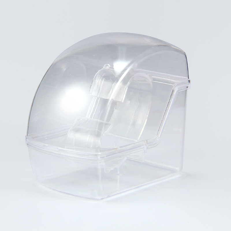 Cutie transparentă pentru ceasuri cu capac acrilic monobloc