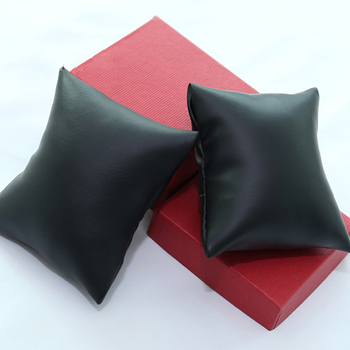 Pernă din PU pentru cutia de ceas, pernă universală, husă pentru brățări, geantă din mătase-cotton