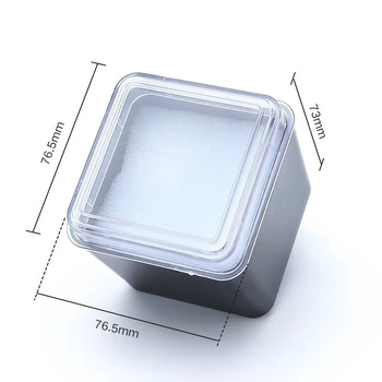 Cutii transparente din plastic pătrate pentru ceasuri electronice