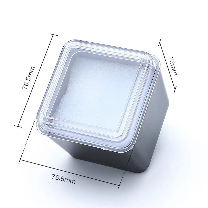 Cutii transparente din plastic pătrate pentru ceasuri electronice