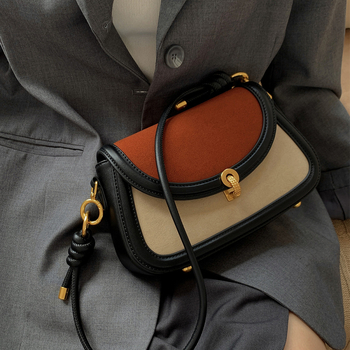 Ženska torba Morandi u bojama – proljeće-ljeto 2024 retro stil, mala kožna torba za rame i crossbody