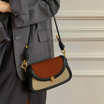 Ženska torba Morandi u bojama – proljeće-ljeto 2024 retro stil, mala kožna torba za rame i crossbody