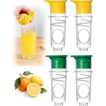 Set de 4 storcătoare de lămâie manuale, portabile YYH258304