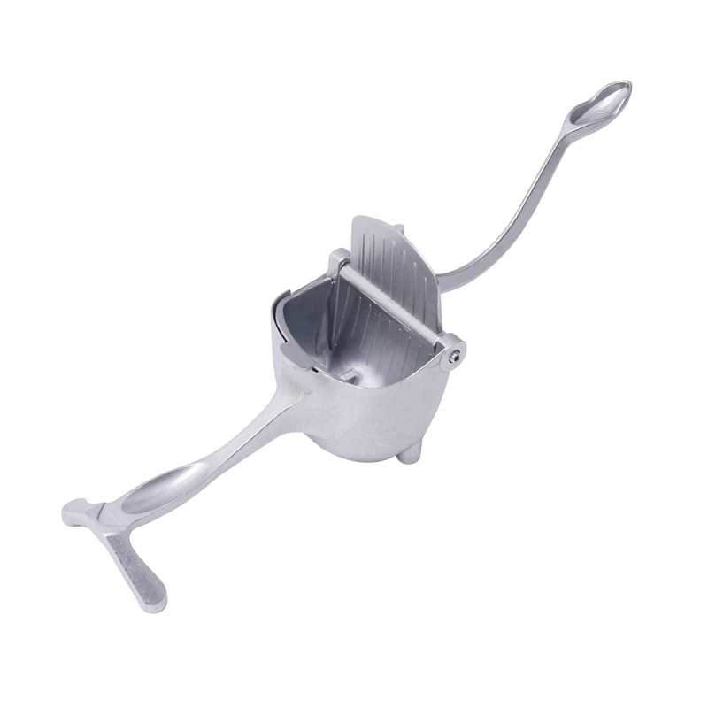 Presă manuală de fructe pentru uz casnic — compactă, pentru lămâi și rodie, cu separator de suc