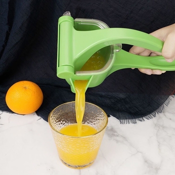 Storcător manual multifuncțional pentru uz casnic, din plastic, compact, pentru lămâi