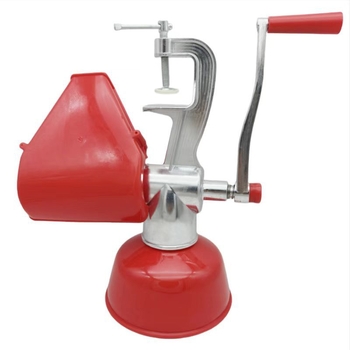 Storcător manual pentru roșii — storcător multifuncțional de fructe și legume pentru uz casnic, cu manivă, aliaj de aluminiu, design modern minimalist