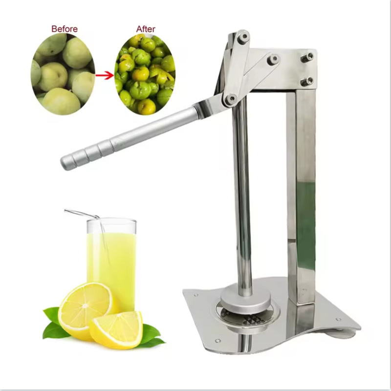 Presă de lămâie din oțel inoxidabil 304, manuală, pentru fructe, utilizare casnică