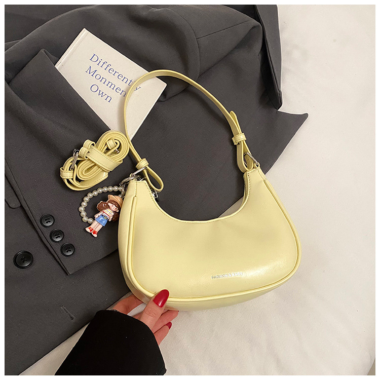 Premijerna ženska PU crossbody torba, korejskog stila, oblik dumpling, ljeto 2025