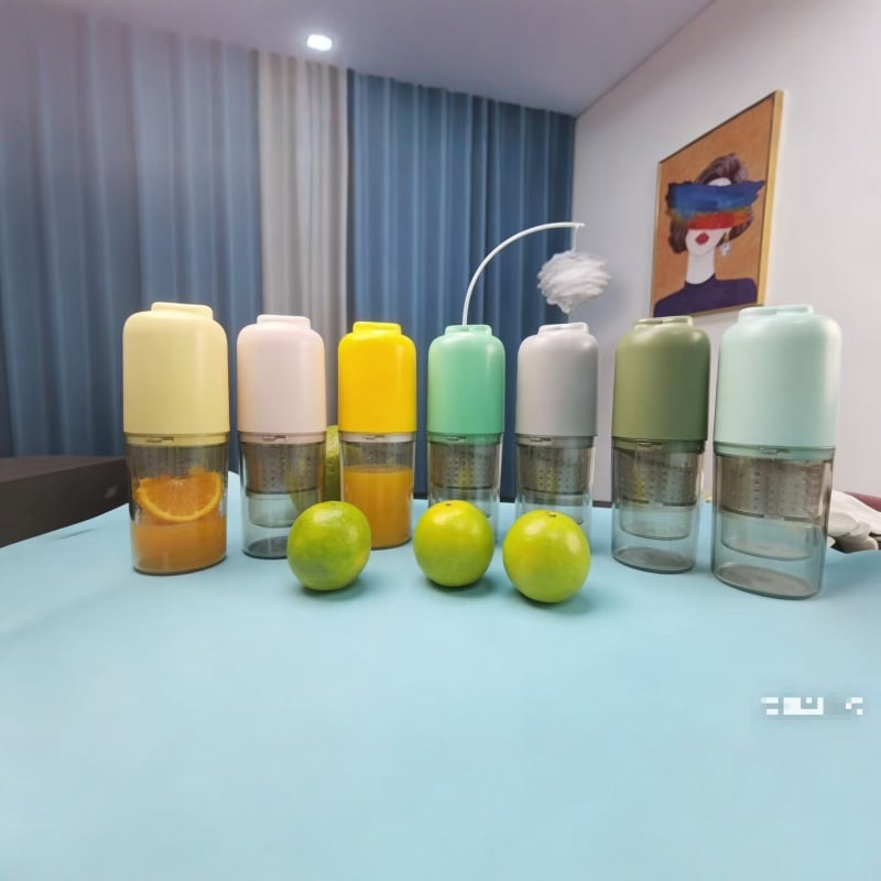 Cană portabilă electrică pentru suc, storcător de fructe multifuncțional, încărcare fără fir, pentru uz casnic