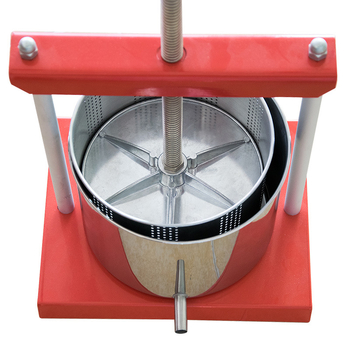 Presă manuală din oțel inoxidabil, 6L – separare a sucului de pulpă, presă pentru brânză și filtrare în bucătărie