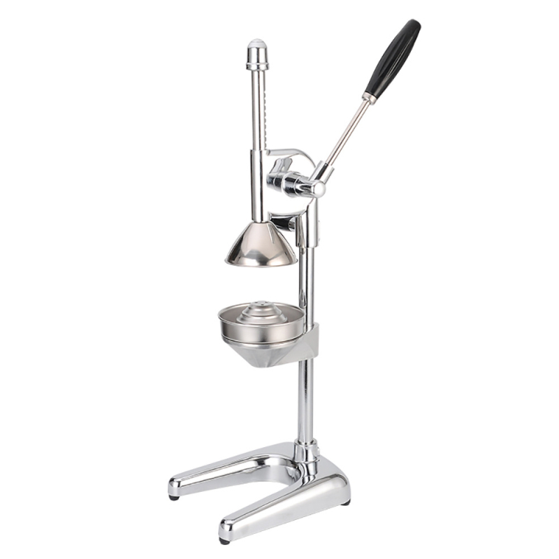 Presa manuală de citrice pentru uz casnic, din aliaj de aluminiu și oțel inoxidabil, cu mecanism cu dinți, pentru portocale, lămâi și pepeni