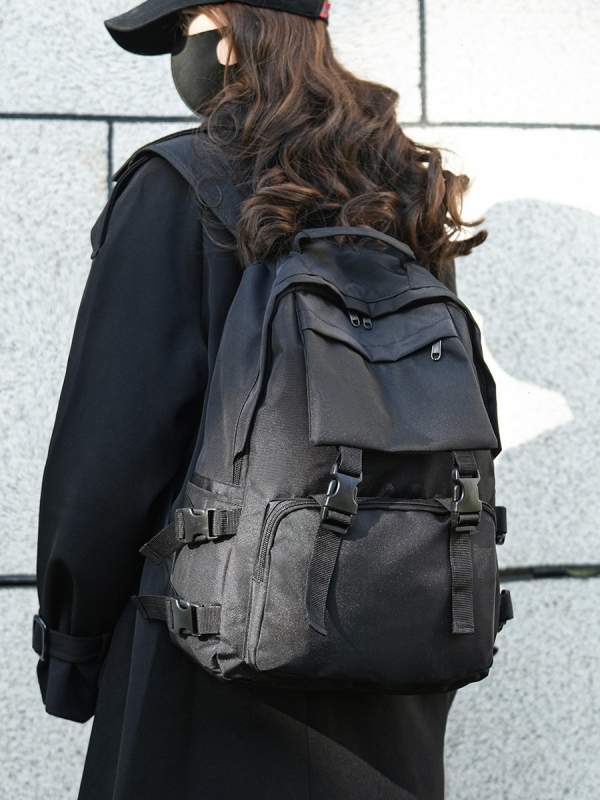 Unisex ruksak Harajuku stila, velika kapaciteta, moderna školska torba