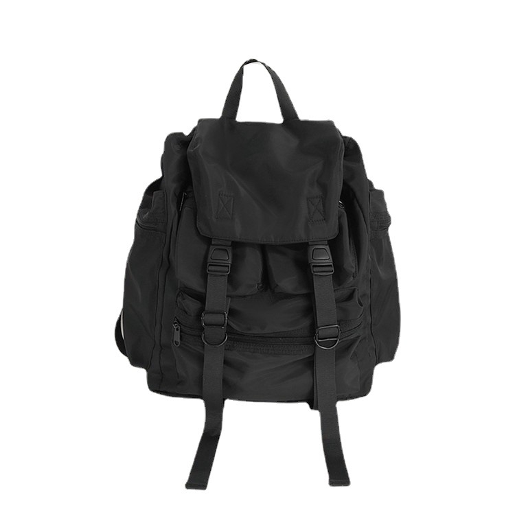 Naylon ruksak Harajuku, urbani stil, unisex, 36–55 L, pretinac za 16-inčni prijenosnik, za outdoor i studentsku upotrebu
