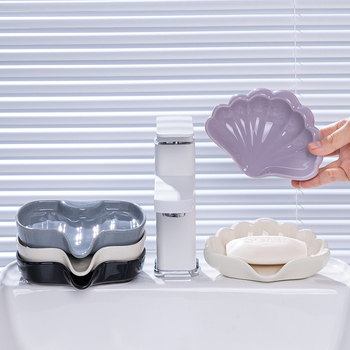 Tavă ceramică pentru săpun, drenaj pentru baie, design creativ