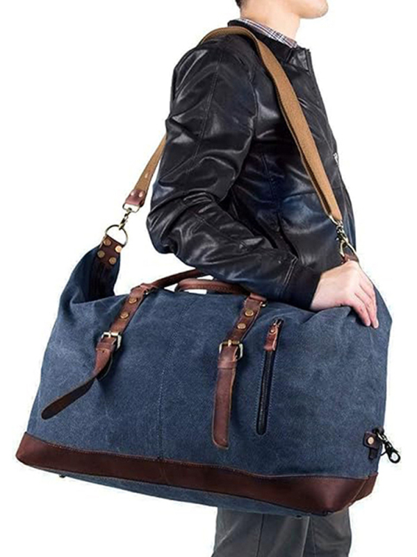 Platnena putna torba za putovanje, velika kapaciteta 20–35 L, unisex, nošenje preko ramena i ručno nošenje
