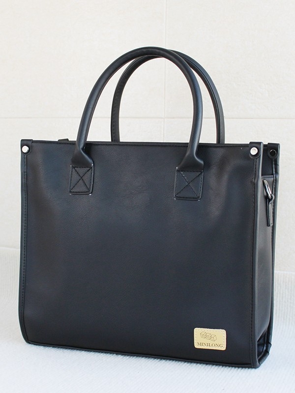 PU kožna muška torba za rame, crossbody, za 13-inčni prijenosno računalo, svakodnevna tote torba
