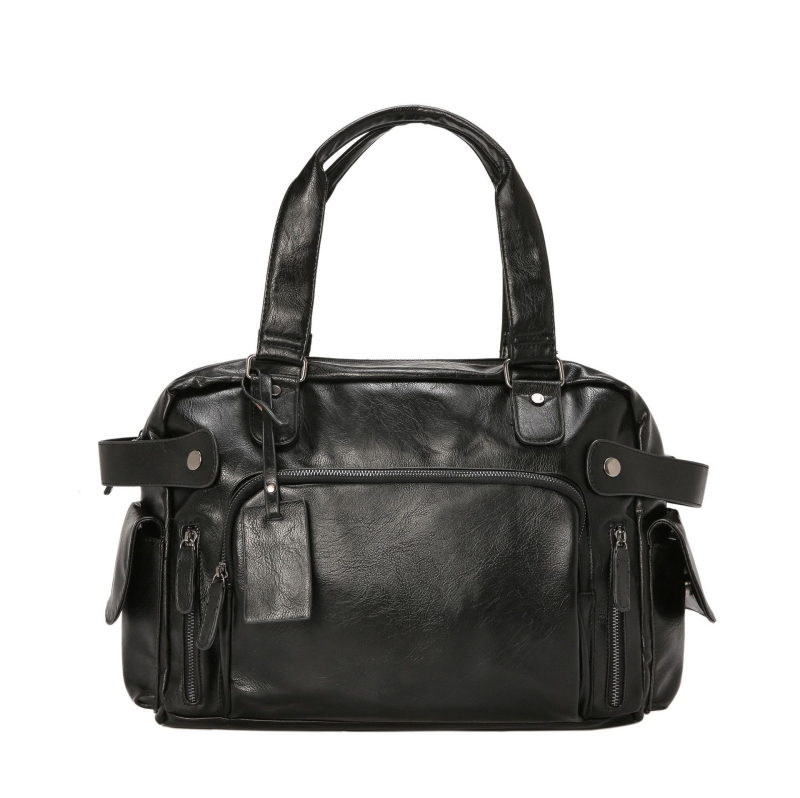 Muška torba za putovanje velikog kapaciteta, crossbody dizajn, vodootporna PU koža, urbani stil