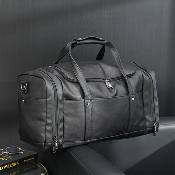 Kožna crossbody torba za putovanje, velika zapremina, unisex, za outdoor i teretanu