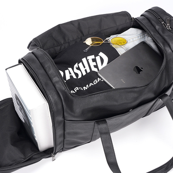 Kožna crossbody torba za putovanje, velika zapremina, unisex, za outdoor i teretanu