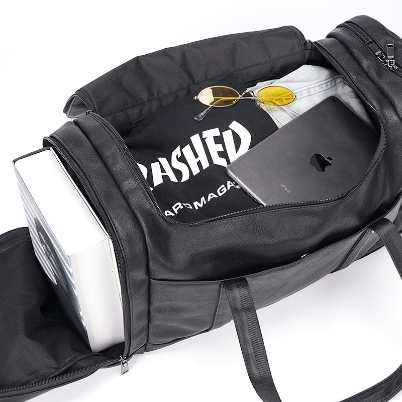 Kožna crossbody torba za putovanje, velika zapremina, unisex, za outdoor i teretanu
