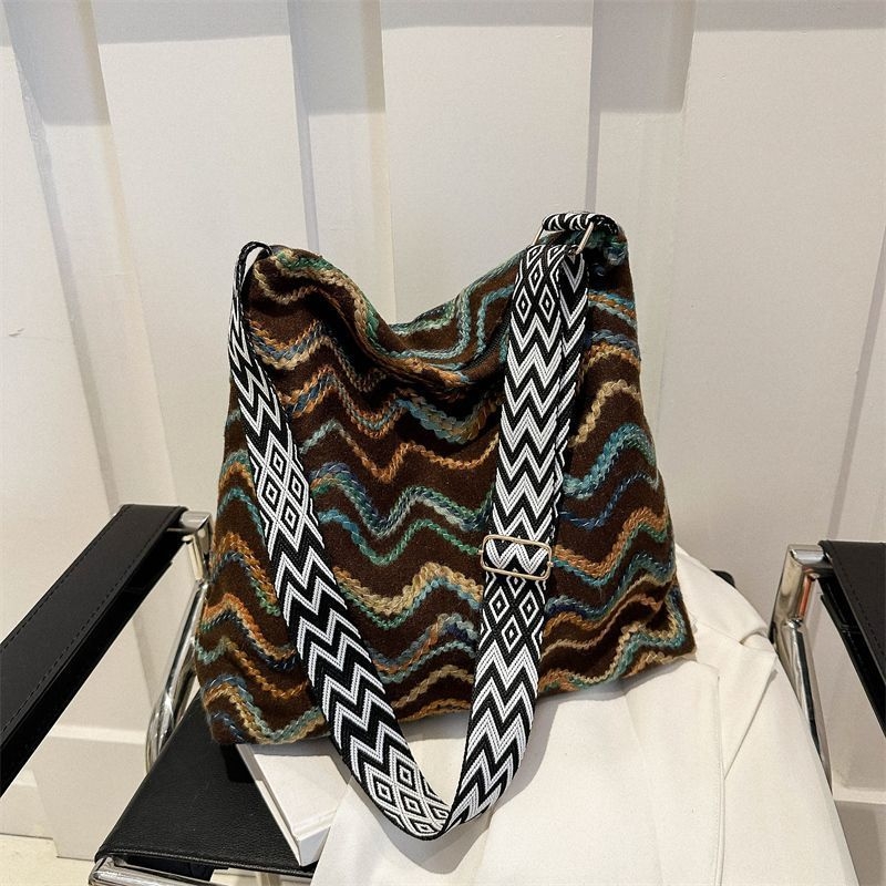 Ženska crossbody torba, novi stil, velika kapaciteta, platnena torba u stilu kante