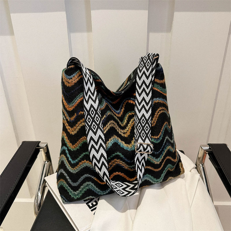 Ženska crossbody torba, novi stil, velika kapaciteta, platnena torba u stilu kante
