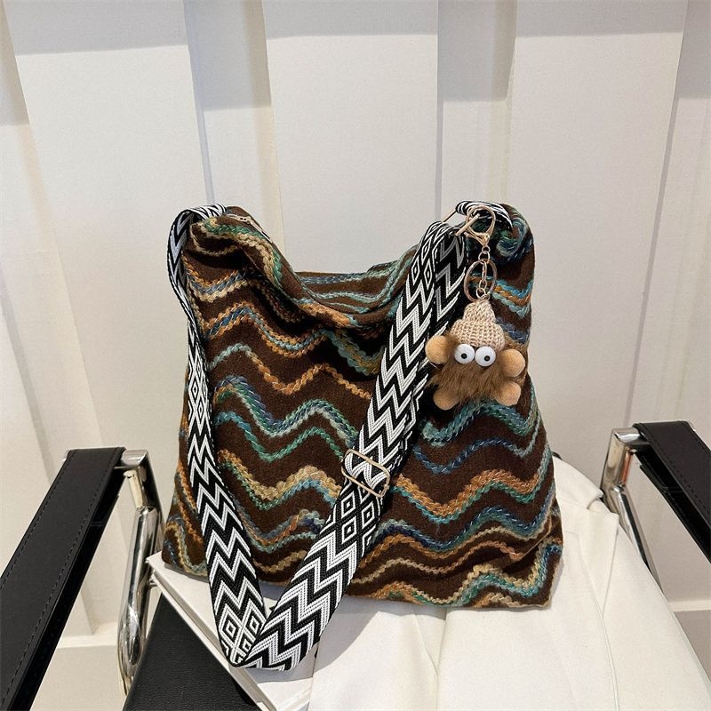 Ženska crossbody torba, novi stil, velika kapaciteta, platnena torba u stilu kante