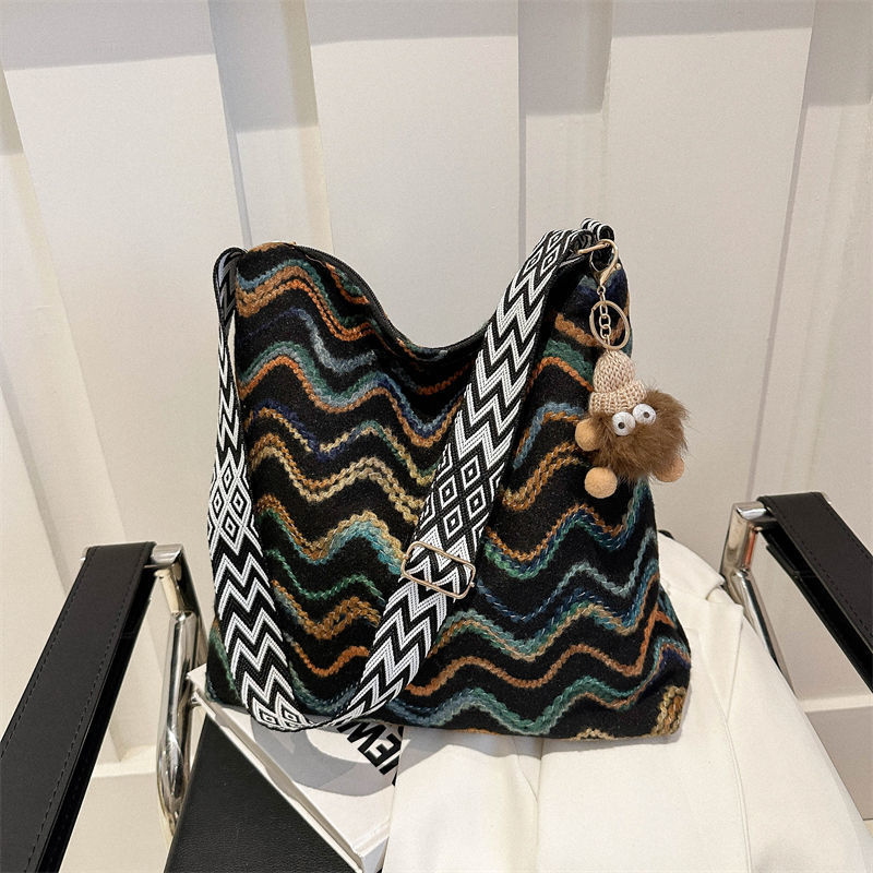 Ženska crossbody torba, novi stil, velika kapaciteta, platnena torba u stilu kante